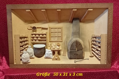Wandbild alte backstube - 3,