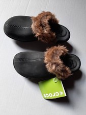 CROCS Cobbler Fuzz Damen Clogs