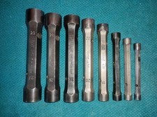 8 x Hazet 430 Rohrsteckschlüssel 10-29 mm Doppelsteckschlüssel Satz Schlüssel 