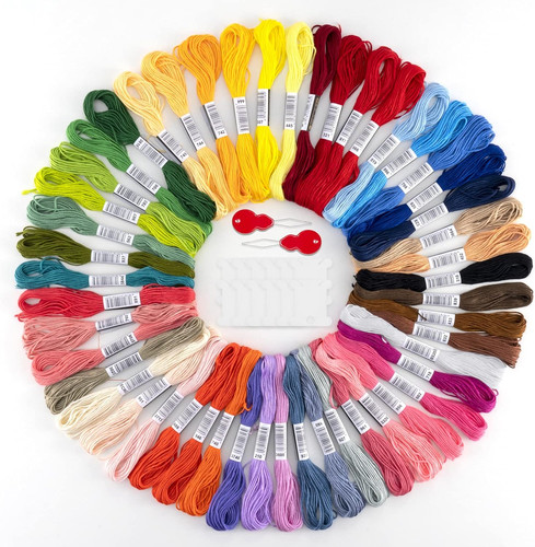 Farben stickgarn set - 50,
