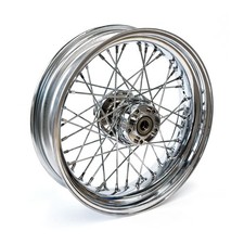 Speichenrad hinten Chrom