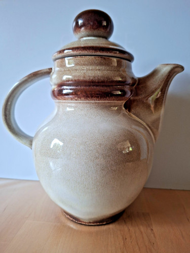 Kaffeekanne keramik braun - keramik,