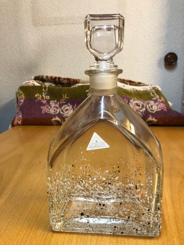 Alte glas karaffe gemarkt wmf - glas-karaffe,