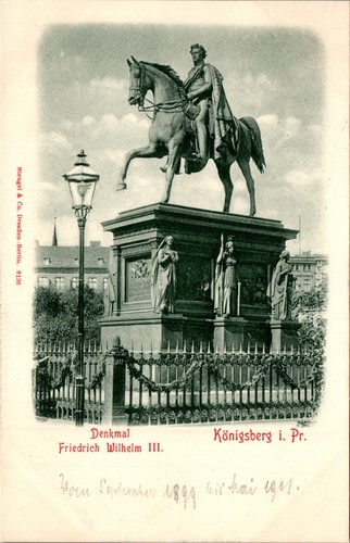 Gruss aus königsberg - ak,