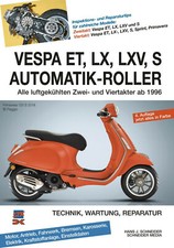 REPARATURANLEITUNG WERKSTATTHANDBUCH VESPA ET LX LXV S AUTOMATIK-ROLLER