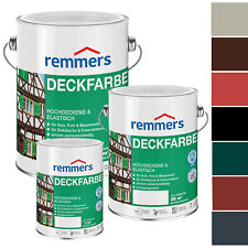 Remmers Deckfarbe Aidol Wasserbasiert Wetterschutzfarbe Holzfarbe 0,75 Liter