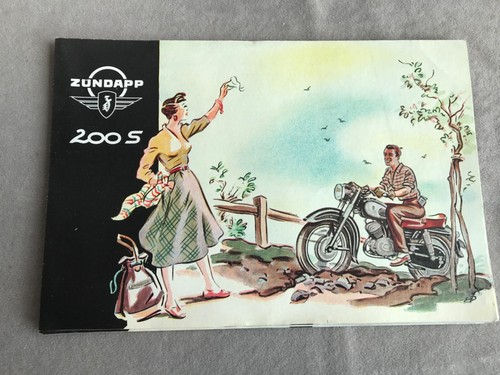 Original prospekt zündapp - original,