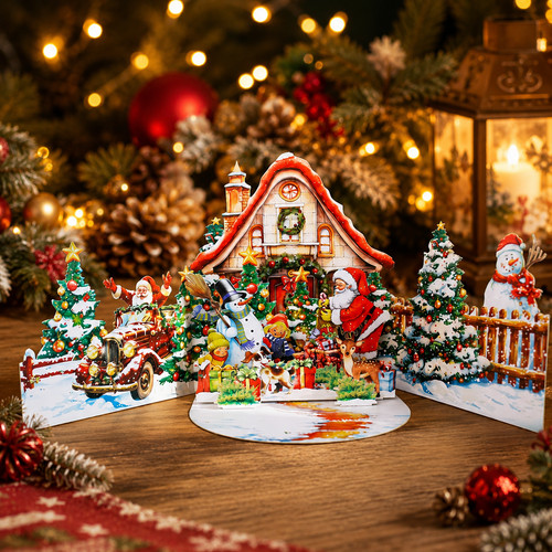 Pop weihnachten - 3d,