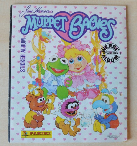 Panini sticker album - sticker, muppet