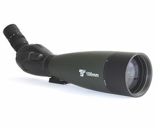 TS-Optics Zoom Spektiv Teleskop 22-67x 100 + Digiscoping Kamera Adapter, BW100Z