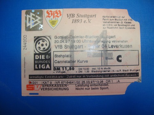 Ticket vfb stuttgart - vfb,
