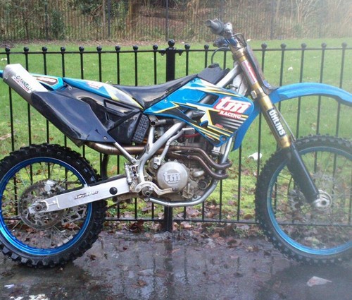 Racing 400 2003 - , auspuff