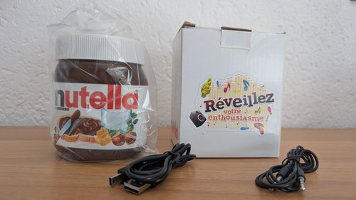 Nutella lautsprecher ferrero - nutella,