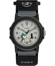 Timex Peanuts Camper Schwarz