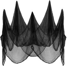 Halloween Schwarzer Stoff