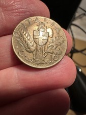 10 CENT 1943 OHR ITALIEN KÖNIGREICH ROTES KUPFER