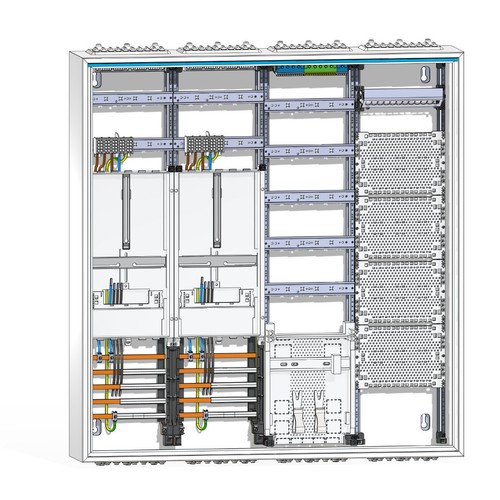 Hager komplettschrank - hager, 2