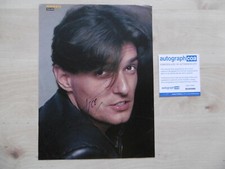 Falco Original Autogramm signed A4 Magazinbild ACOA