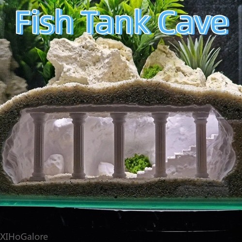 Aquarium höhle mit säulen - höhle,
