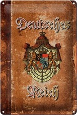Schild Blech 20x30cm - Made in
