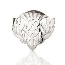 Scottish Thistle Plaid Brosche - schottische Distel Anstecknadel