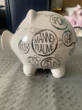 Casablanca weißes Sparschwein