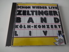KÖLSCHROCK CD ALBUM ZELTINGER BAND - SCHON WIEDER LIVE Asi mit Niwoh, Krawall im