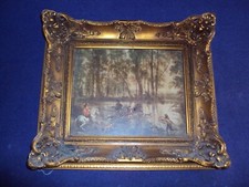 Gemälde-Reproduktion einer königlichen Jagdszene eines flämischen Meisters