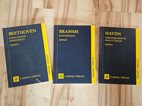 Partituren studien edition - partituren,