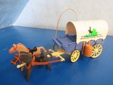 3785 Western Südstaaten Planwagen 2 spännig Playmobil 7609