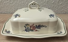 Villeroy & Boch Alt Strassburg Butterdose mit Deckel ca. 20,7 x 17 cm