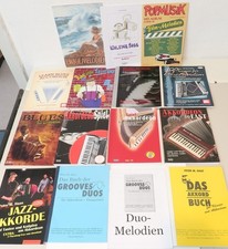 Konvolut Akkordeon Bücher, 7x
