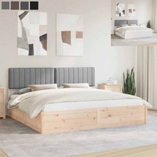 Bettgestell mit gepolstertem