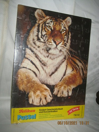 Tiger pelikan puzzle mini 48 - tiger,