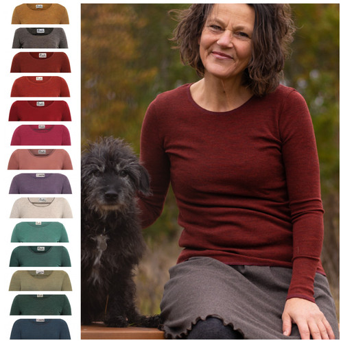 Jalfe wollshirt damen - jalfe,