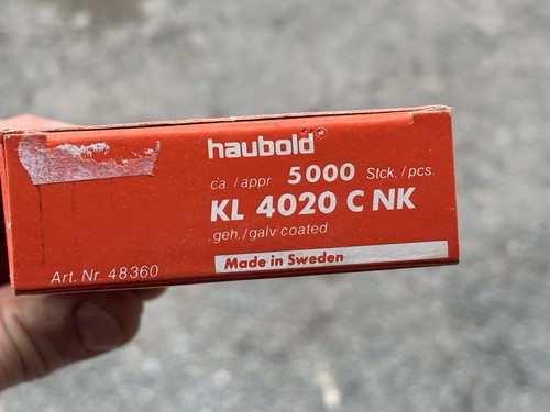 Haubold klammern 4020 - kl, nk