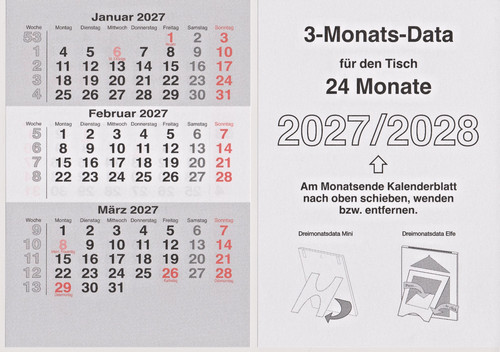 Kalenderblätter - , 3