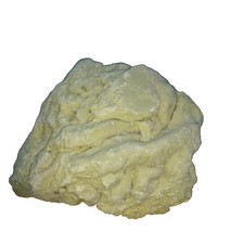 Schwefel Stufe gediegen Sulfur 1,3Kg Vulkan Ijen, Java Indonesien Kristall Nr.2
