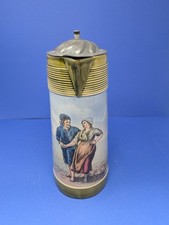 Jugendstils Villeroy & Boch Mettlach Keramik Krug