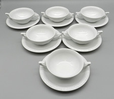 6 x  Rosenthal Maria Weiß