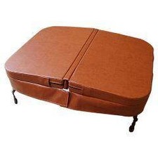 Whirlpoolabdeckung Thermoabdeckung Cover Abdeckung Whirlpool 220 x 220cm - braun