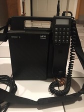AEG Telecar C Olympia Tragbares Autotelefon Mercedes Benz 1990 er Jahren C Netz