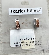 Edelstahl Creolen Ohrhänger