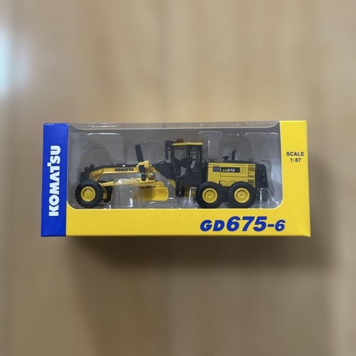 Komatsu gd675 motor grader - komatsu, gd675-6