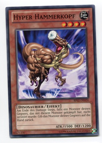 Hyper hammerkopf - yu-gi-oh!,