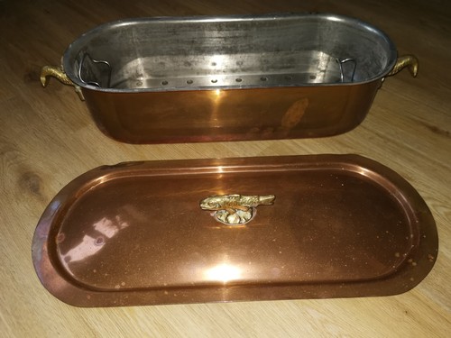 Kupfer saumoniere fisch - kupfer,