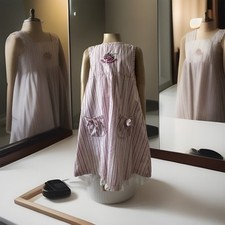 Vintage Einschulung Sommer Kleid Gr. 122 128 Mädchen Marke Yigga Topolino