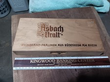 Vintage Asbach Uralt Wooden