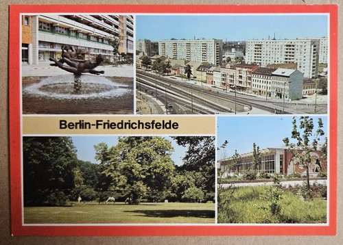 Alte postkarte 80er berlin - postkarte,