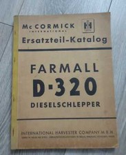 MC Cormick Schlepper D320 Ersatzteilkatalog
